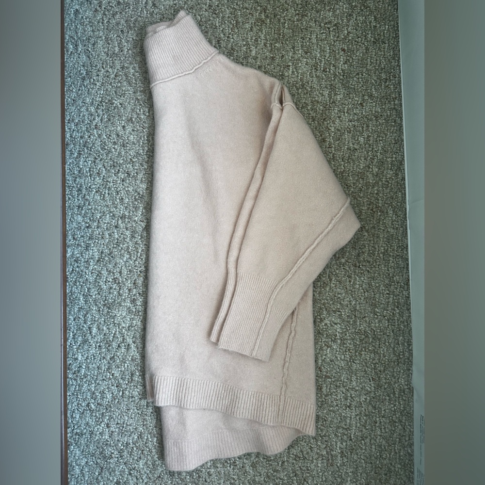 Free People Afterglow Oversized Sweater Acrylic Wool Blend Size Small - Picture 4 of 13
